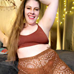 Second pic of Lana Del Lust in Brown Lace Pants Camshow - Prime Curves