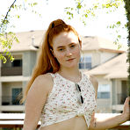 First pic of Dabney Conrad Cute Redhead in Underwear