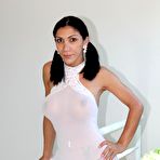 First pic of Sabrina Suzuki white dress Shemale Porn Videos  | TS Playground