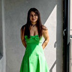 First pic of Vita in a Green Dress