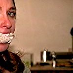 Third pic of tied-and-gagged.com | 25 Yr OLD NEWS PAPER REPORTER IS HANDGAGGED, F0RCED TO LICK AND SMELL WRISTS, STINKY SOCK STUFFED IN HER MOUTH & ROPE GAGGED, SELF HANDGAG & BONDAGE TAPE WRAP GAGGED