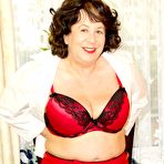 Second pic of Fat Old Wife Strips To Show Slutty Lingerie – UK Wives Pics
