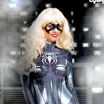 First pic of Vickie Brown in Black Widow at Cosplay Erotica - Cherry Nudes