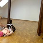 Second pic of bound-ticklish-girl | Elena and Stefanie - The office tour part 8 of 8