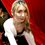 Second pic of A sexy blonde Taiwan girl is the dealer who gets fucked at work | AV Jiali