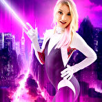 Second pic of Daisy LaVoy Spiderman Across The Spiderverse Gwen A XXX Parody VR Cosplay X - Cherry Nudes