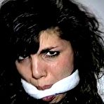 Fourth pic of tied-and-gagged.com | 35 YEAR OLD ITALIAN HAIRDRESSER IS CLEAVE GAGGED, MOUTH STUFFED WITH PANTIES, HANDGAGGED, WHILE TIGHTLY TIED TO A CHAIR (D74-14)