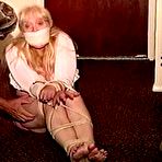Third pic of tied-and-gagged.com | 50 Yr OLD REAL ESTATE AGENT GETS MOUTH STUFFED, VET TAPE WRAP GAGGED, BAREFOOT, BALL-TIED, TOE-TIED, HANDGAGGED, GAG TALKING AND NECK AND BODY TICKLED (D74-13)