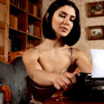 First pic of Leo Ahsoka Nude in Typewriter by Ron Offlin | Erotic MetArt