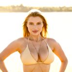 First pic of Mashenka gets out of her bikini & showcases her sexy figure by the beach