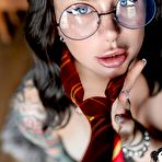 Fourth pic of Olgakulaga in Wingardium Leviosa by Suicide Girls | Erotic Beauties