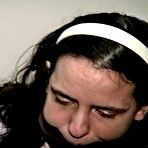 Fourth pic of tied-and-gagged.com | 25 YR OLD SINGLE MOM GETS HANDGAGGED, MOUTH STUFFED, CLEAVE GAGGED, GAG TALKING, AND TIGHTLY TIED TO A CHAIR WITH ROPE (D74-1)