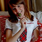 First pic of Beauty Angels - Zanna Tilda in Schoolgirl Lollipop | Wild Cherries Teen Porn