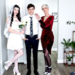 First pic of Foxxxy Darlin joins Fiona Frost and her new husband on their wedding night