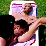 Second pic of Janet Alfano Outdoor DP Sex at Europornstar.com