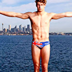 Second pic of Aussie Speedo Guy is a Bisexual Aussie Guy who loves speedos.