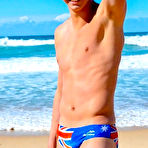 Third pic of Aussie Speedo Guy is a Bisexual Aussie Guy who loves speedos.