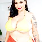 First pic of Kim Velez Oils Well at the Big Boob Spa - My Big Tits Babes