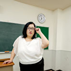 First pic of Shizuka Nikaido is a BBW teacher with a big ass who loves to fuck naughty students in class - Mature.nl