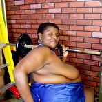 Third pic of Fat black mama ready for real action