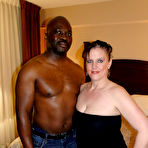 First pic of Caucasian woman Tiffany Lynne engages in interracial sex on top of her bed