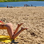 Second pic of BikiniFanatics - Bikini amateur shows her cameltoe in public