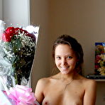 Third pic of Naked teen with an ass to die for fixes breakfast in the nude on her birthday