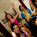 Fourth pic of College girls go wild at the CFNM party with malestrippers