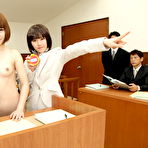 Second pic of A bunch of Japanese girls end up naked while serving on a jury