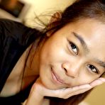 Second pic of Sweet Thai girl has her natural pussy pumped full of jizz by a Farang