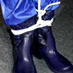 Third pic of Shiny Nylon Arts Bound Hot Pictures