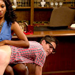 First pic of Black woman spanks a submissive boy before forcing him into homosexual acts