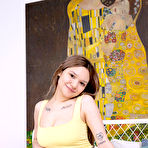 First pic of Sweet teen Crystal Sophie gets totally naked before playing with her vagina