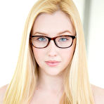 Third pic of Tiny tits babe Samantha Rone shows off in her sexy glasses