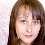 First pic of Fresh faced young Vera flashes panty upskirt before showing her hairy beaver