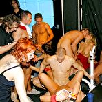 Second pic of Top females sucking cock and fucking like whores during nude orgy