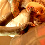 Third pic of Heavily inked girl Anuskatzz and and her lover Lily Lu have sexual relations
