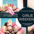 Fourth pic of The Haus Of Dresden: Lesbian MILF Girlie Weekend - with Devon Breeze & Haydies | Faphouse