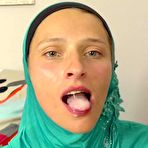 Fourth pic of Hot chick in hijab gets some rod in her | PornCZ.com