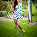 Fourth pic of Celeste in Rose Garden at Nude Muse - Cherry Nudes