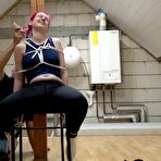 Third pic of bound-ticklish-girl | Stefanie - The new training method part 4 of 7