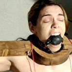 Third pic of JuPuDo | Punished Slavegirl With Hood And Gag