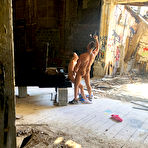 Fourth pic of Hitzefrei - Bodo and Alexa do it in an abandoned ballroom - part 2