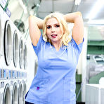 First pic of Christie Stevens  & Eva Nyx Posing in the Laundromat