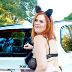 First pic of MybOObsParadise - Alexsis Faye as CatWoman in Car