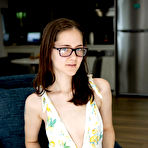 First pic of Eva May Nerdy Teen Strips