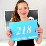 First pic of Czech teen at her first casting | PornCZ.com