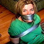 First pic of tied-and-gagged.com | 38 Yr OLD SOCIAL WORKER HAS BEEN BALL-TIED WITH DUCT TAPE, HANDGAGGED, TOE-TIED,  GAG TALKING, FOOT TICKLING AND IS F0RCED TO SMELL THE PANTIES THAT WERE STUFFED IN HER MOUTH (D72-17)
