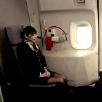 First pic of Beautiful Cabin Attendant Uncensored (Mori). - EPORNER