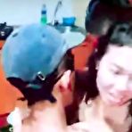 Third pic of Indonesian Milf Threesome With Young Boy - EPORNER
